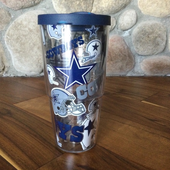 Dallas Cowboys Tervis Double Wall Insulated Drink Tumbler 24 ounce - Picture 2 of 3